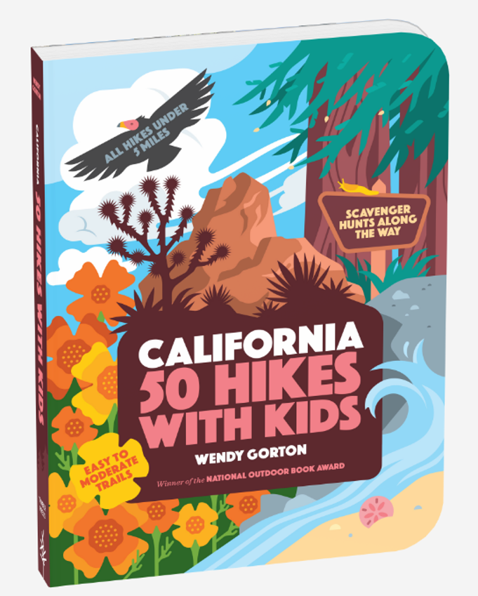Photo of the cover of the book 50 Hikes with Kids: California